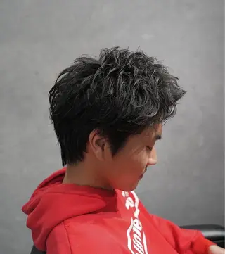 ショート パーマ メンズ 💈メンズ特化💈 barberコウヨウのヘアスタイル
