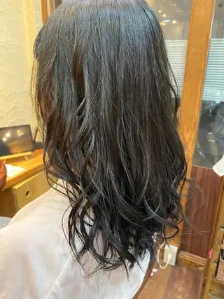ロング カラー パーマ ヘアアレンジ メンズ キッズ ネイル マツエク・マツパ emu所属・🌈髪質改善・美髪矯 正・平野瀬乃🌈のヘアスタイル