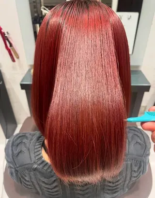 ミディアム EARTH 寺本尚生のヘアスタイル