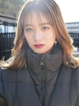 セミロング カラー パーマ ヘアアレンジ cecil hair 難波店所属・髪質改善透明感カラー /SHOGO☀️のヘアスタイル