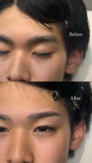 メンズ アイブロウ iBROW. 熊見怜奈の眉毛・アイブロウイメージ