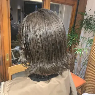 ミディアム カラー little 小濱彰太のヘアスタイル
