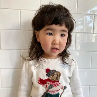 ショート カラー パーマ ヘアアレンジ キッズ ネイル マツエク・マツパ 中元 淳のヘアスタイル