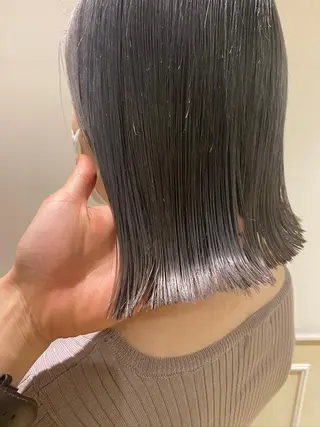 ミディアム カラー レイヤー×髪質改善 マネージャー安藤光司のヘアスタイル