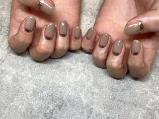 ネイル NINEnami ニュアンスネイルのネイルデザイン