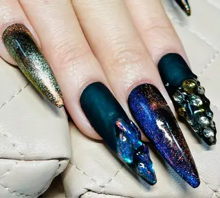 ネイル goldgleams ちなのネイルデザイン