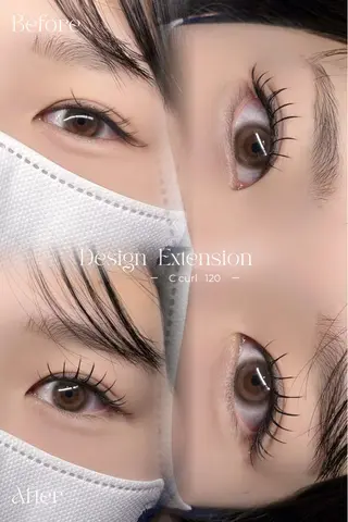 マツエク・マツパ 美容室FaB千葉店所属・Hani🌛 マツパ/アイブロウのマツエク・マツパデザイン