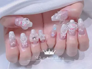 ネイル 長さだし専門店 M2　rikaのネイルデザイン