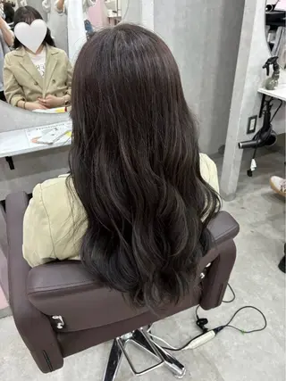 ロング カラー 梅原 姫🍬🐰のヘアスタイル