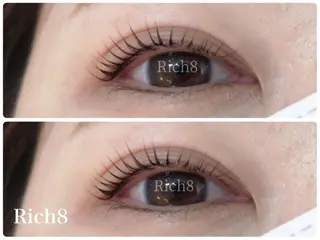 マツエク・マツパ Rich8原宿店 受付担当のマツエク・マツパデザイン