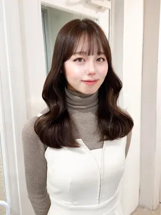 セミロング 🍑韓国girly Saaya🍑🪄のヘアスタイル