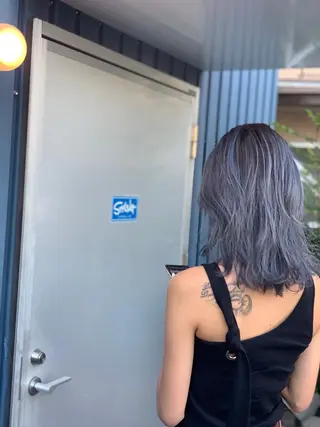 セミロング カラー Tina所属・「Tina」一木 智之のヘアスタイル