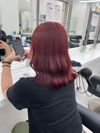 カラー トレンド暖色/ sayaka🍒のヘアスタイル