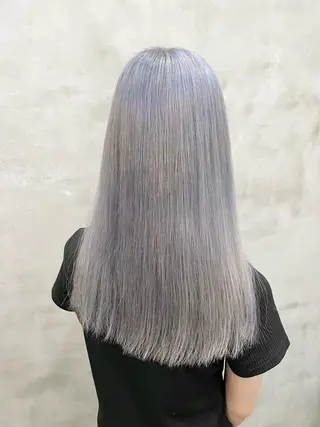 ロング カラー ヘアアレンジ 【ピンク/韓国ヘア/ ヘアセット】亜海のヘアスタイル