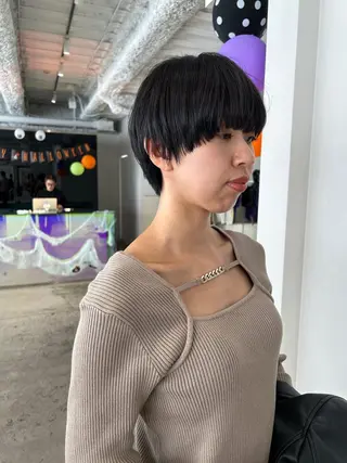 ショート STAN WOOD所属・似合わせcut 🔥yutakaのヘアスタイル