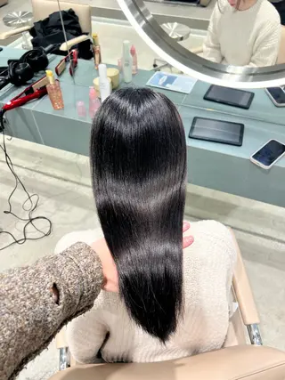 ミディアム カラー ✨髪質改善 縮毛矯正 艶髪 立川 コウキ✨のヘアスタイル