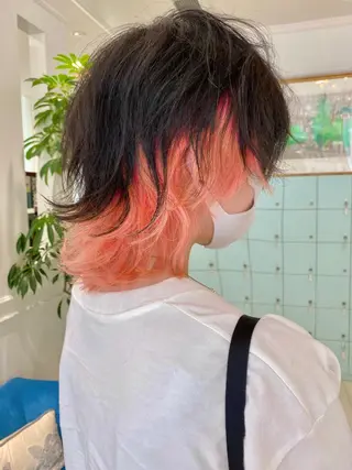 ショート カラー Re:ta Hair 飯田淳平のヘアスタイル