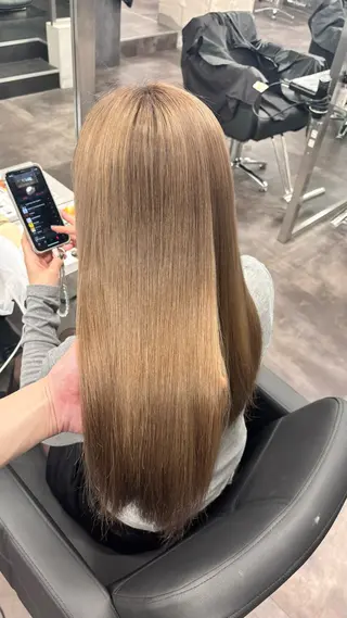 ロング カラー GARTE所属・ゲンキ/ボブ /無料カットモデルのヘアスタイル