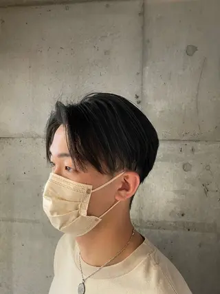 メンズ フリーランスシェアサロンルレイル所属・心斎橋/メンズ /ルレイル/地形真希のヘアスタイル