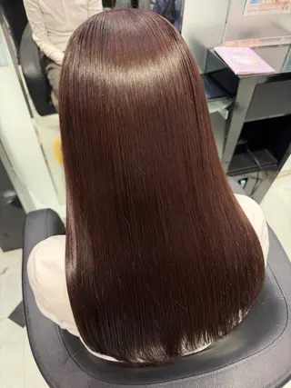 ロング saki .のヘアスタイル