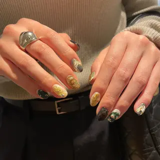 ネイル 新井 ひなののネイルデザイン