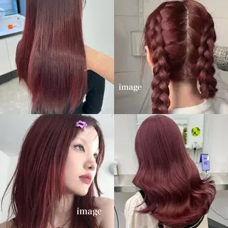 カラー Wカラー/暖色/べ ージュりく©︎🐝のヘアスタイル