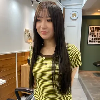 カラー レイヤーボブ/ 艶カラー/サナ🌼のヘアスタイル
