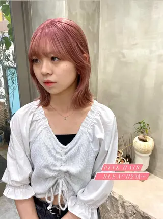 カラー 🍈yurina 福岡/パーマ🍈のヘアスタイル