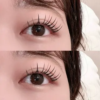マツエク・マツパ KNACK eye lash RISAのマツエク・マツパデザイン