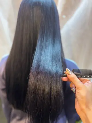 ロング カラー 髪質改善カラー ブラウン🤎YUMEのヘアスタイル