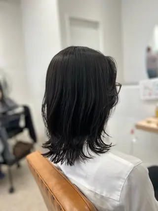 ミディアム unica by milly 【緑地公園】所属・大野 優希のヘアスタイル