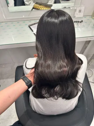 セミロング 🤍大人っぽ韓国暗髪 🤍Asuka🤍のヘアスタイル