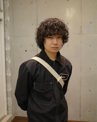 ミディアム パーマ メンズ SPIN-OFF SHIFT所属・🌀パーマ特化 美容師🌀/しゅんのヘアスタイル