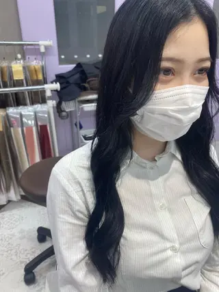 ロング Cielro【 シェイロ 】所属・Cielro/ダブル カラー/西田咲希のヘアスタイル