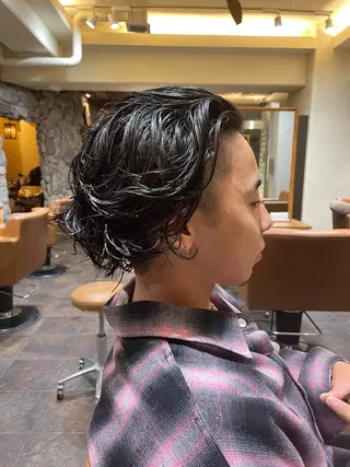 パーマ メンズ VOAsorteGARDEN所属・野村 大樹のヘアスタイル