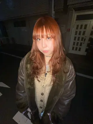 ロング カラー ルカ/ ニュアンスヘアのヘアスタイル