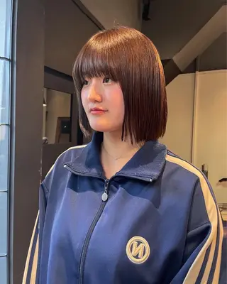 ショート ボブ／パーマ指名 No. 1🍃れんとのヘアスタイル