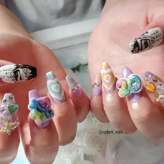 ネイル おで@ oderi_nailのネイルデザイン