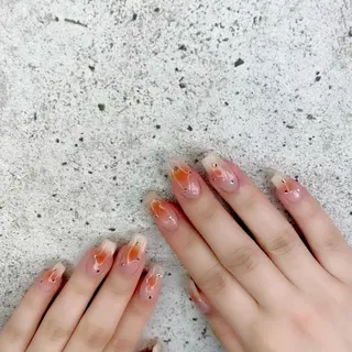 セミロング カラー パーマ ヘアアレンジ メンズ キッズ ネイル マツエク・マツパ アイブロウ Salon Ｋのネイルデザイン