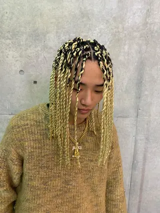 ロング HONEY TRAP!所属・HARURU🪮✨ ブレイズ海外ヘアのヘアスタイル