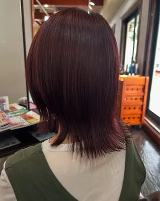 カラー 坂本 瑞季 🤍 髪質改善のヘアスタイル