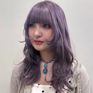 カラー 👽個性派ネイル🎀 komachiのヘアスタイル