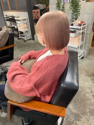 セミロング Baby美容師 Ninaのヘアスタイル