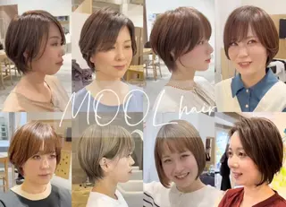 ショート MOOL hair所属・筒井 敦子のヘアスタイル