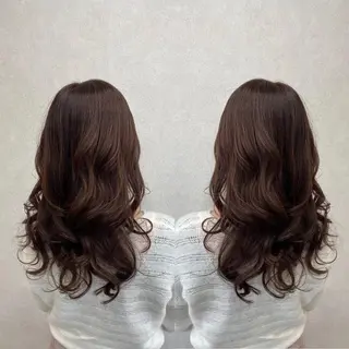 ロング カラー tocca 💜石田愛結💜のヘアスタイル