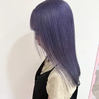 セミロング カラー 梅田/韓国ヘア/ エクステ🤖ヒナのヘアスタイル