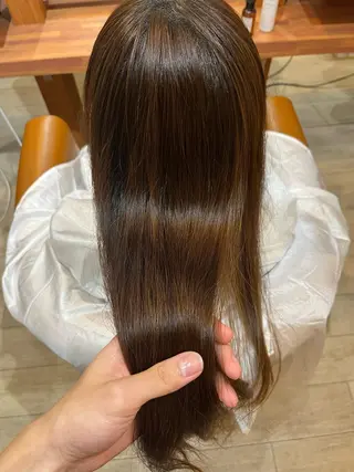 ロング カラー 中島 正敏のヘアスタイル