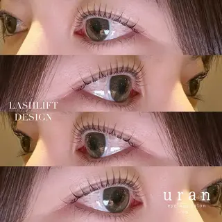 マツエク・マツパ eyelash salon uran所属・uran − ウラン − / 束感まつげのマツエク・マツパデザイン