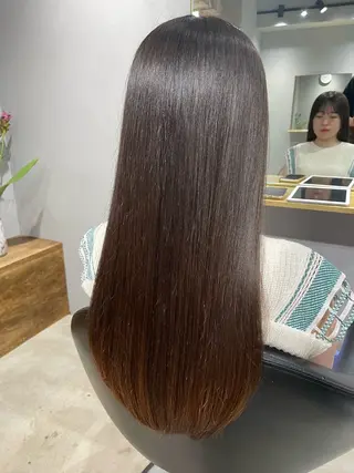 ロング レイヤーカット/ パーマ/齋藤大貴のヘアスタイル