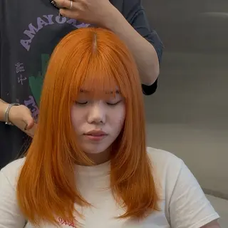 ロング カラー 【派手髪】【個性派】 lilica💫⚡️のヘアスタイル